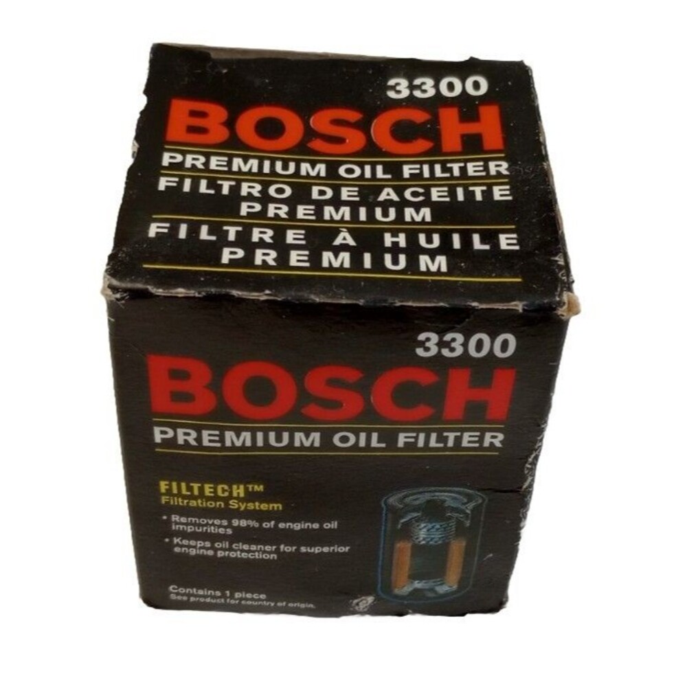 Bosch Premium Oil Filter 3300 Compatible With Honda Ford Infiniti Nissan New